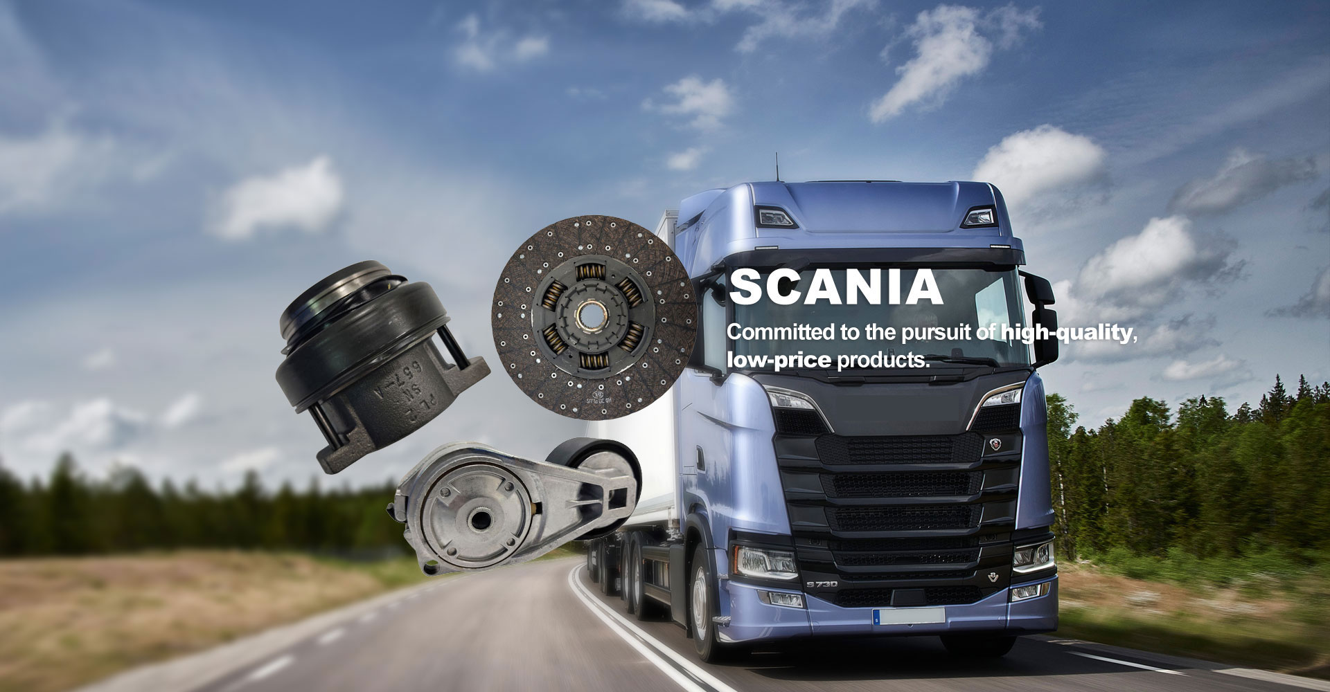 Kalitate handiko SCANIA Motor Hornitzaileak